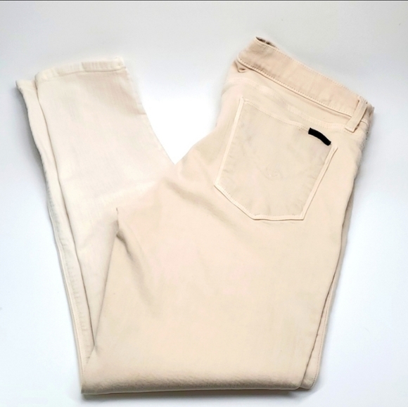 Hudson Jeans Denim - HUDSON Nico Midrise Ankle Supmer Skinny Jeggings 32 Cream NWOT Womens